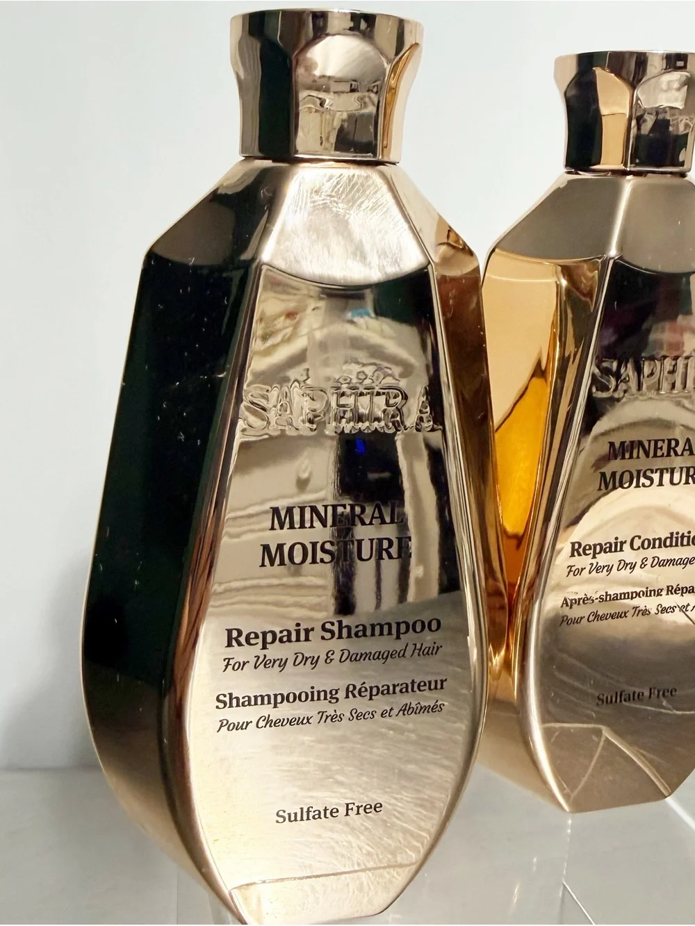 Saphira Mineral Moisture Shampoo & Conditioner Duo for Very Dry / Damaged Hair